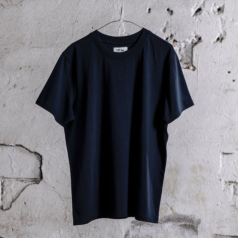 Printed Vintage Tee Navy 4